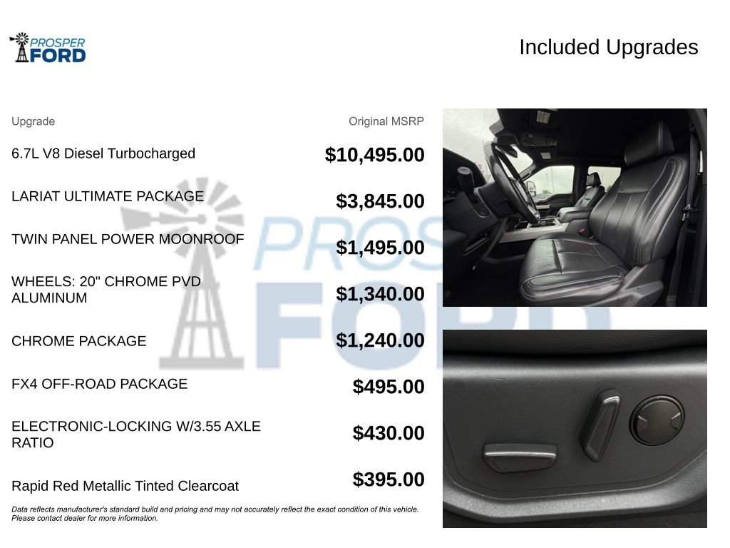Used 2022 Ford F350 Lariat w/ Lariat Ultimate Package AWD/4WD image 3