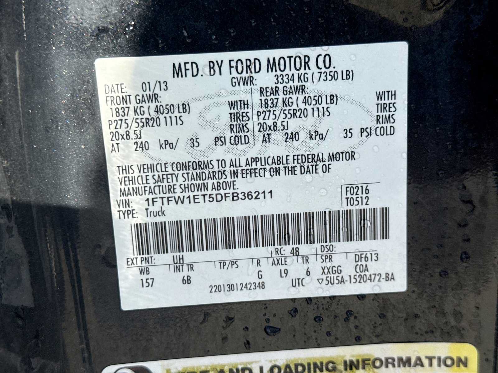 Used 2013 Ford F150 FX4 w/ Luxury Equipment Group AWD/4WD image 15