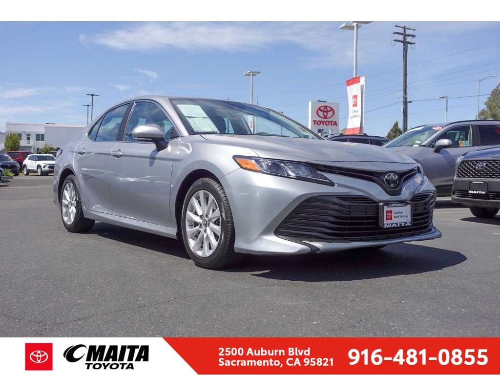 Certified 2019 Toyota Camry LE w/ Convenience Package FWD image 1