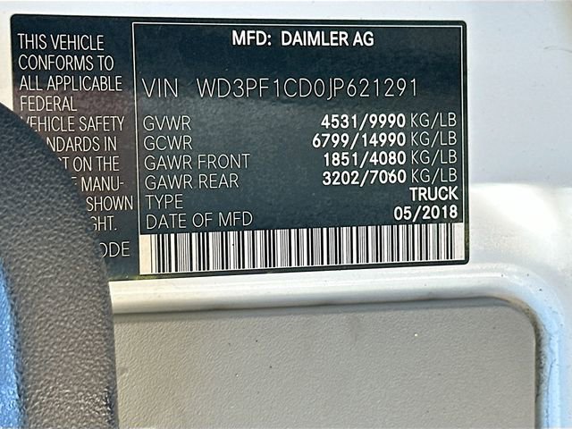 Used 2018 Mercedes-Benz Sprinter 3500 image 27