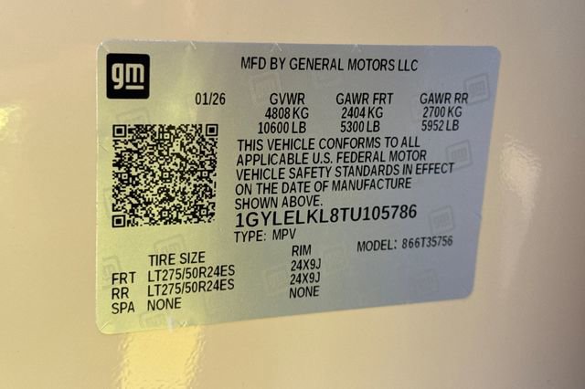 New 2026 Cadillac Escalade IQL Sport 1 w/ LPO, ONYX Package image 30