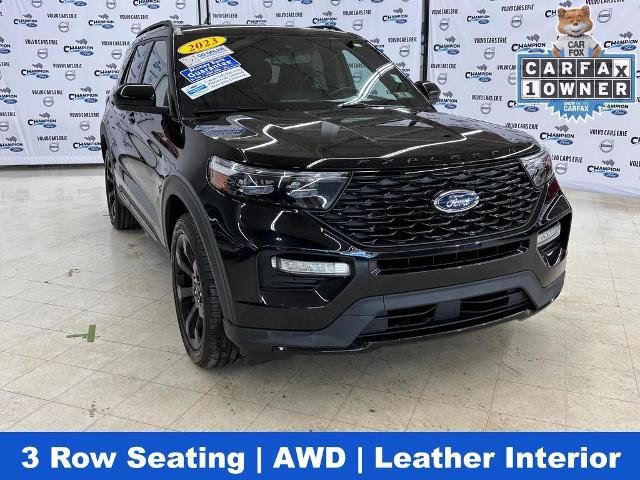 Certified 2023 Ford Explorer ST-Line w/ Class IV Trailer Tow Package image 1