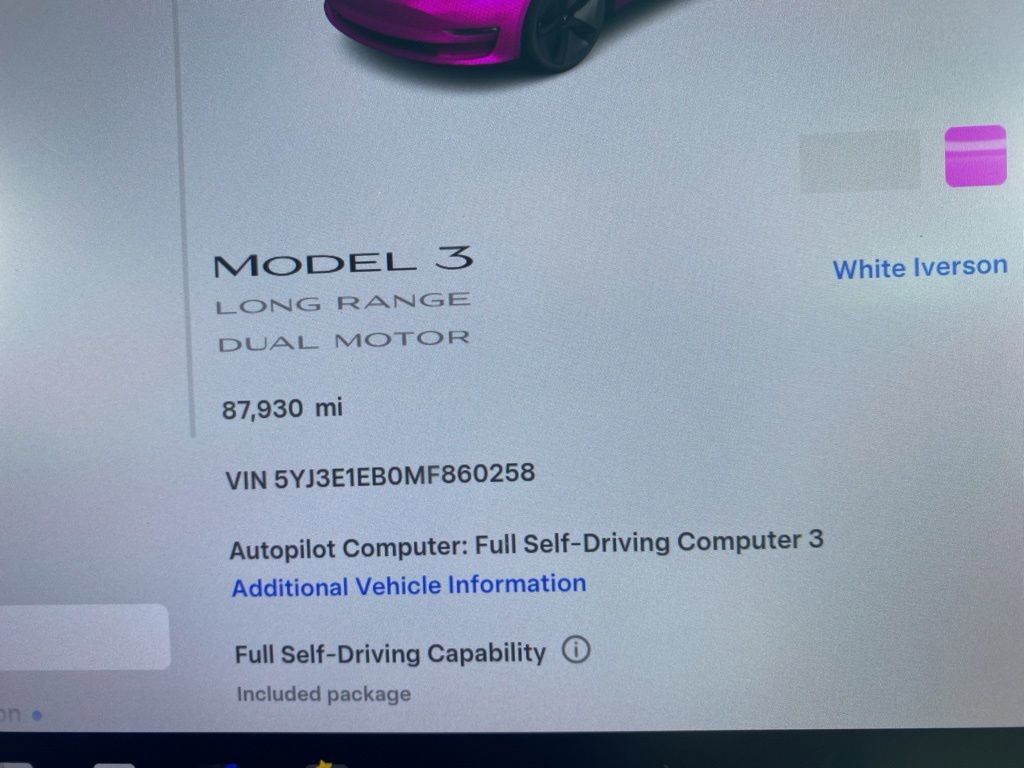 Used 2021 Tesla Model 3 Long Range AWD/4WD image 30