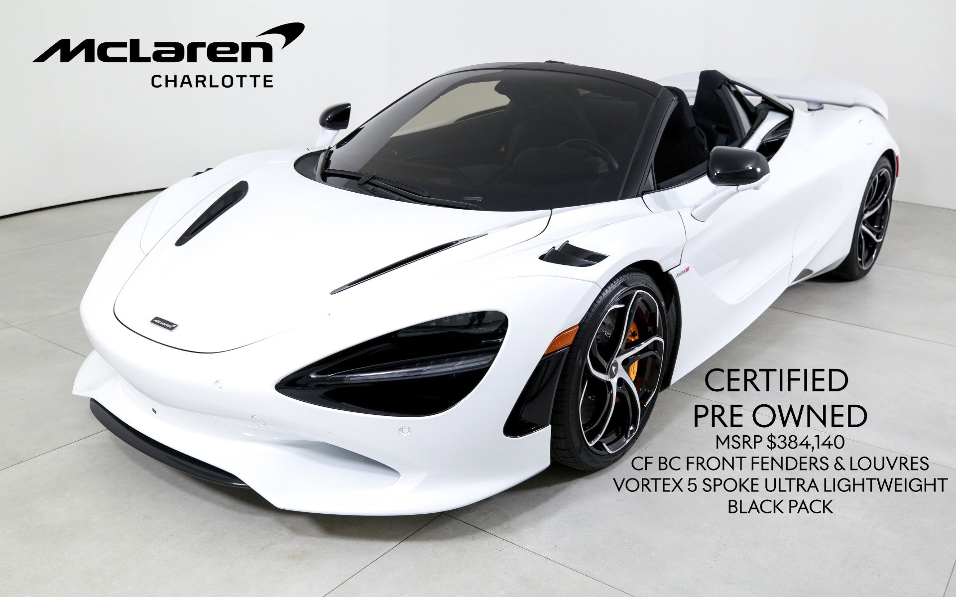 Used 2024 McLaren 750S Spider image 1