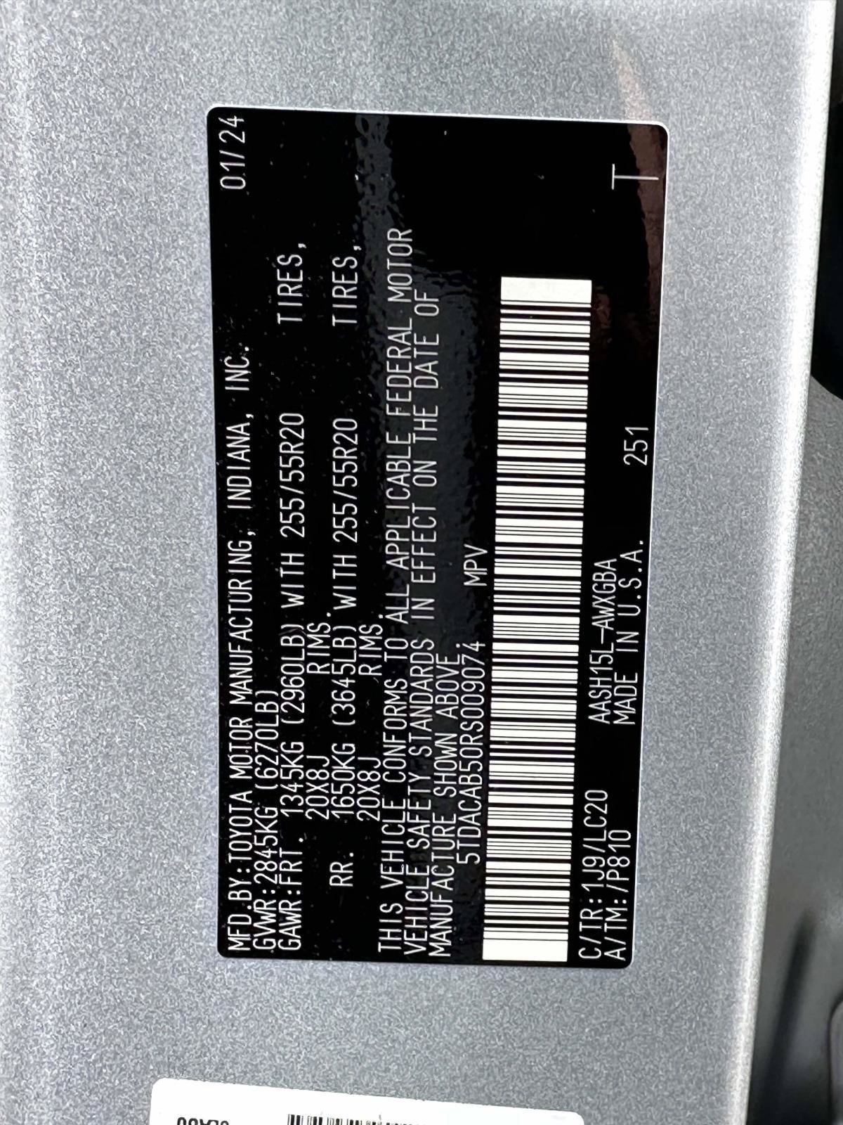 Used 2024 Toyota Grand Highlander AWD Hybrid image 37