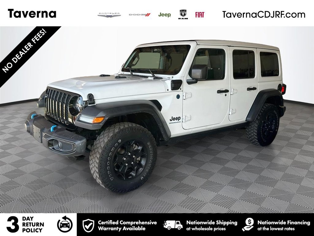 Certified 2023 Jeep Wrangler Unlimited w/ Sun & Screen Package AWD/4WD image 1
