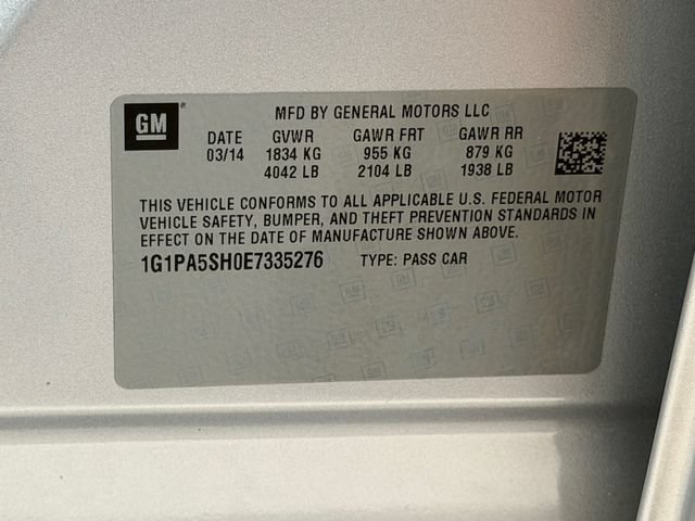 Used 2014 Chevrolet Cruze LS FWD image 28
