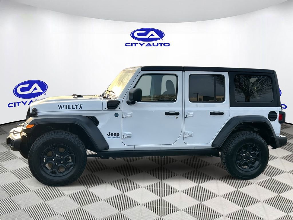 Used 2023 Jeep Wrangler Willys 4xe w/ 8.4" Radio Group image 7