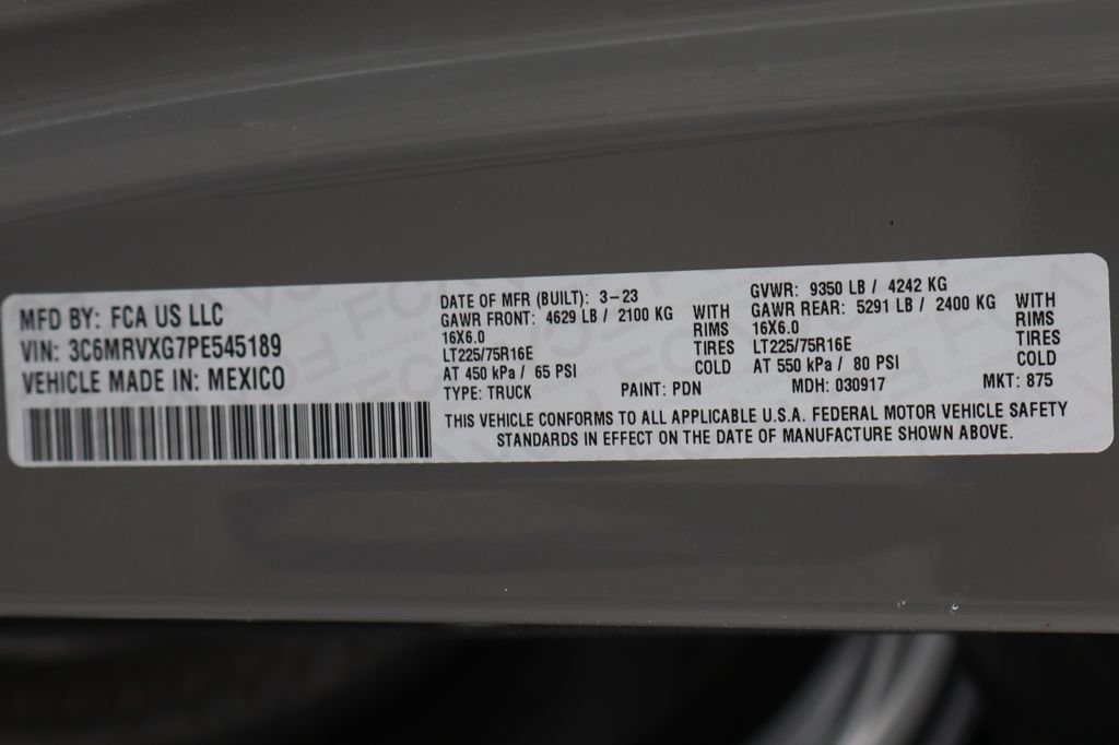 Used 2023 RAM ProMaster 3500 FWD image 53