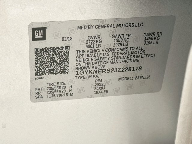 Certified 2018 Cadillac XT5 Premium Luxury FWD image 28