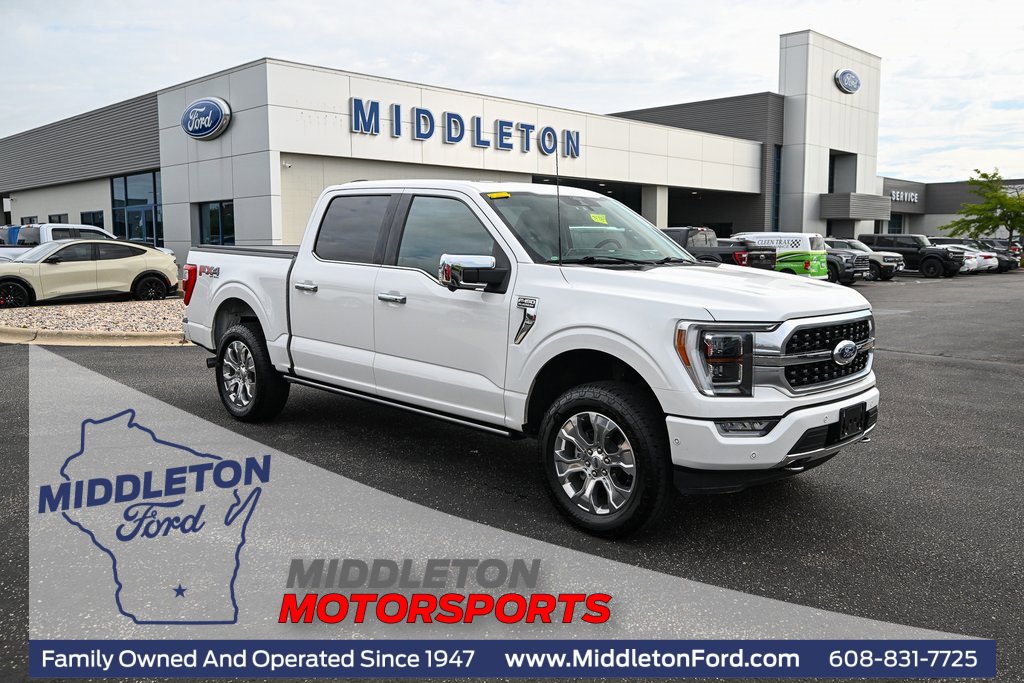 Certified 2021 Ford F150 Platinum w/ Equipment Group 701A High image 1