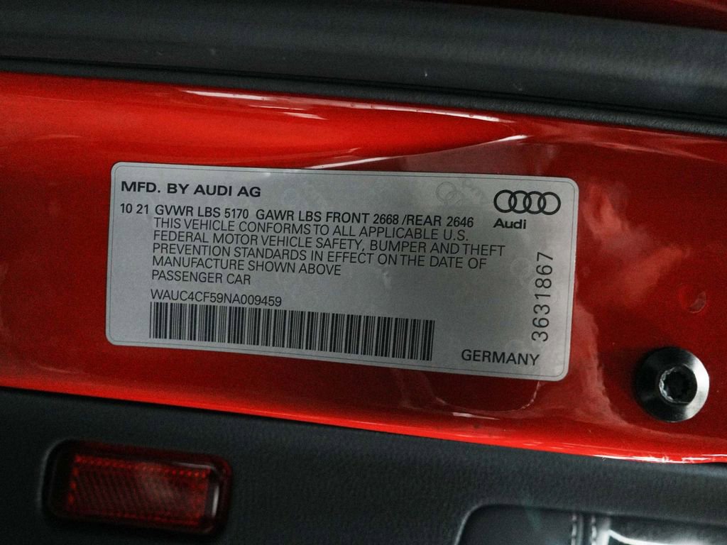 Used 2022 Audi S5 Premium Plus w/ Premium Plus Package image 15