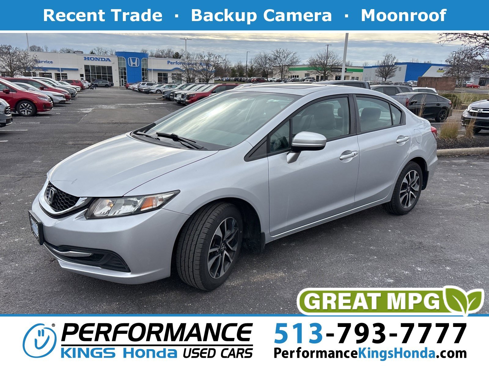 Used 2014 Honda Civic EX