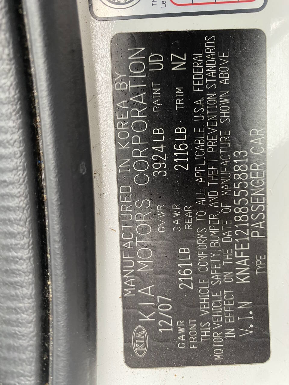 Used 2008 Kia Spectra EX image 32