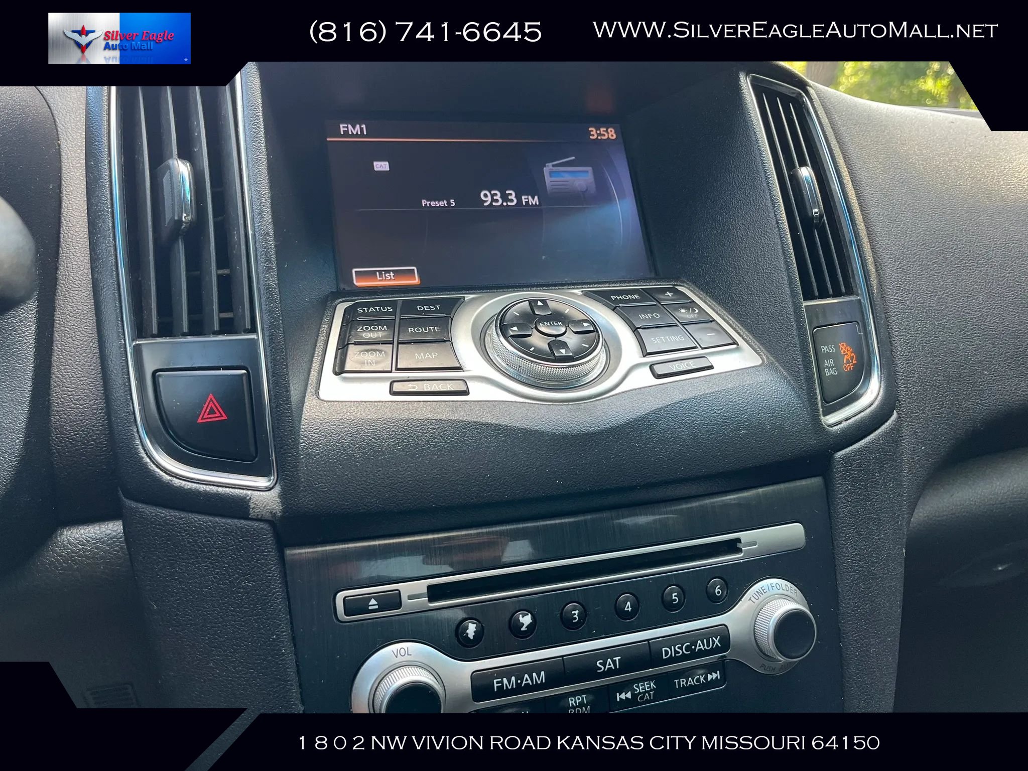 Used 2014 Nissan Maxima 3.5 SV w/ Technology Package FWD image 11