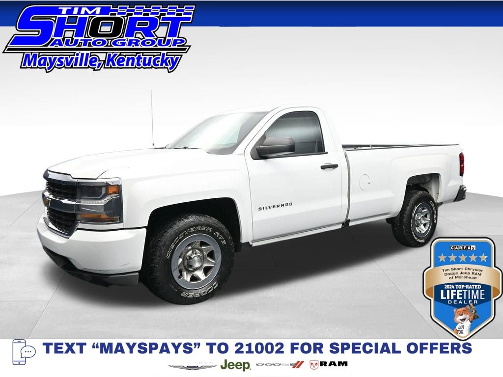 Used 2016 Chevrolet Silverado 1500 W/T w/ WT Fleet Convenience Package RWD image 1