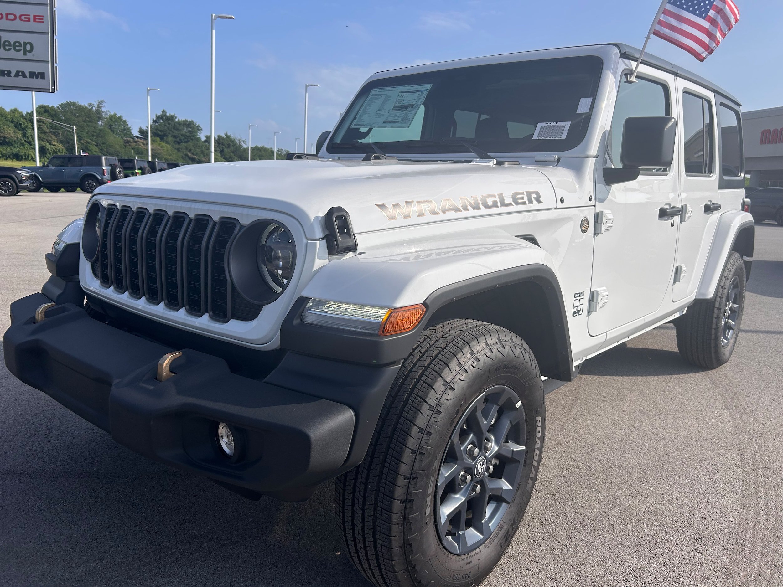New 2026 Jeep Wrangler Unlimited Sport AWD/4WD image 7