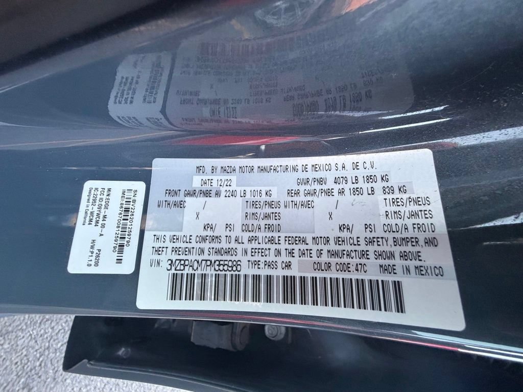 Used 2023 MAZDA MAZDA3 s FWD image 49
