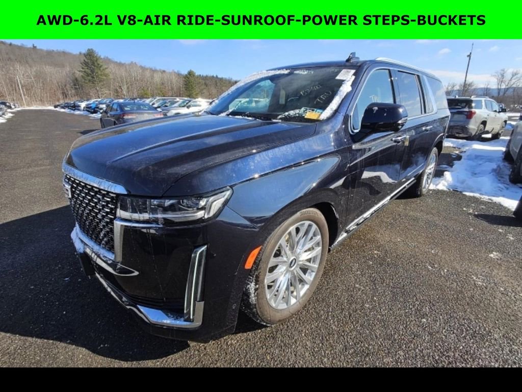 Used 2023 Cadillac Escalade ESV Premium Luxury w/ Performance Package AWD/4WD image 1