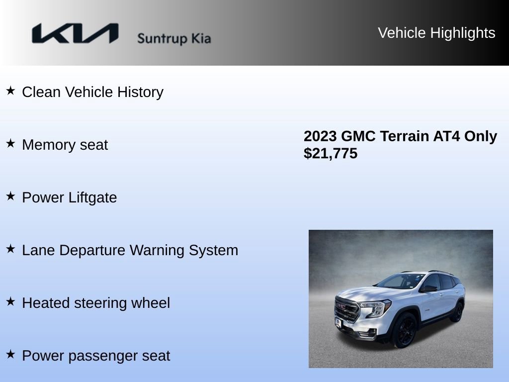 Used 2023 GMC Terrain AT4 image 8