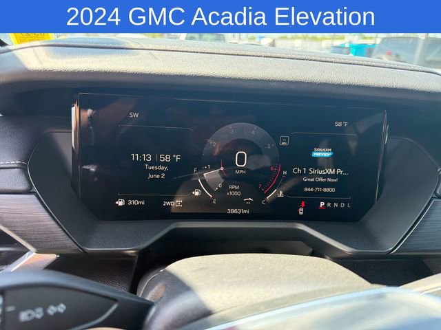 Used 2024 GMC Acadia Elevation w/ Luxury Package AWD/4WD image 28