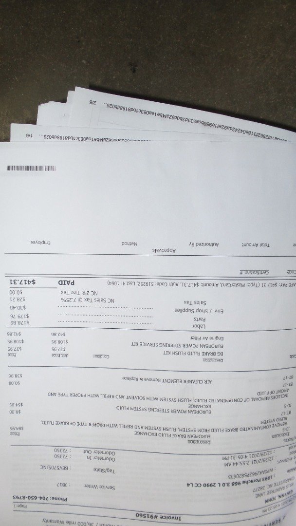 Used 1993 Porsche 968 Coupe image 7