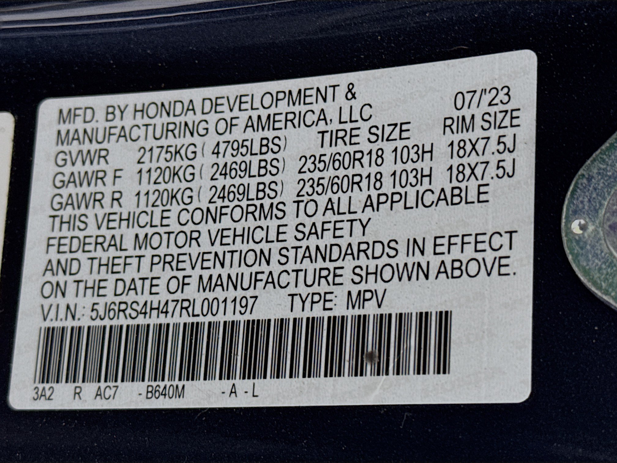 Certified 2024 Honda CR-V EX image 31