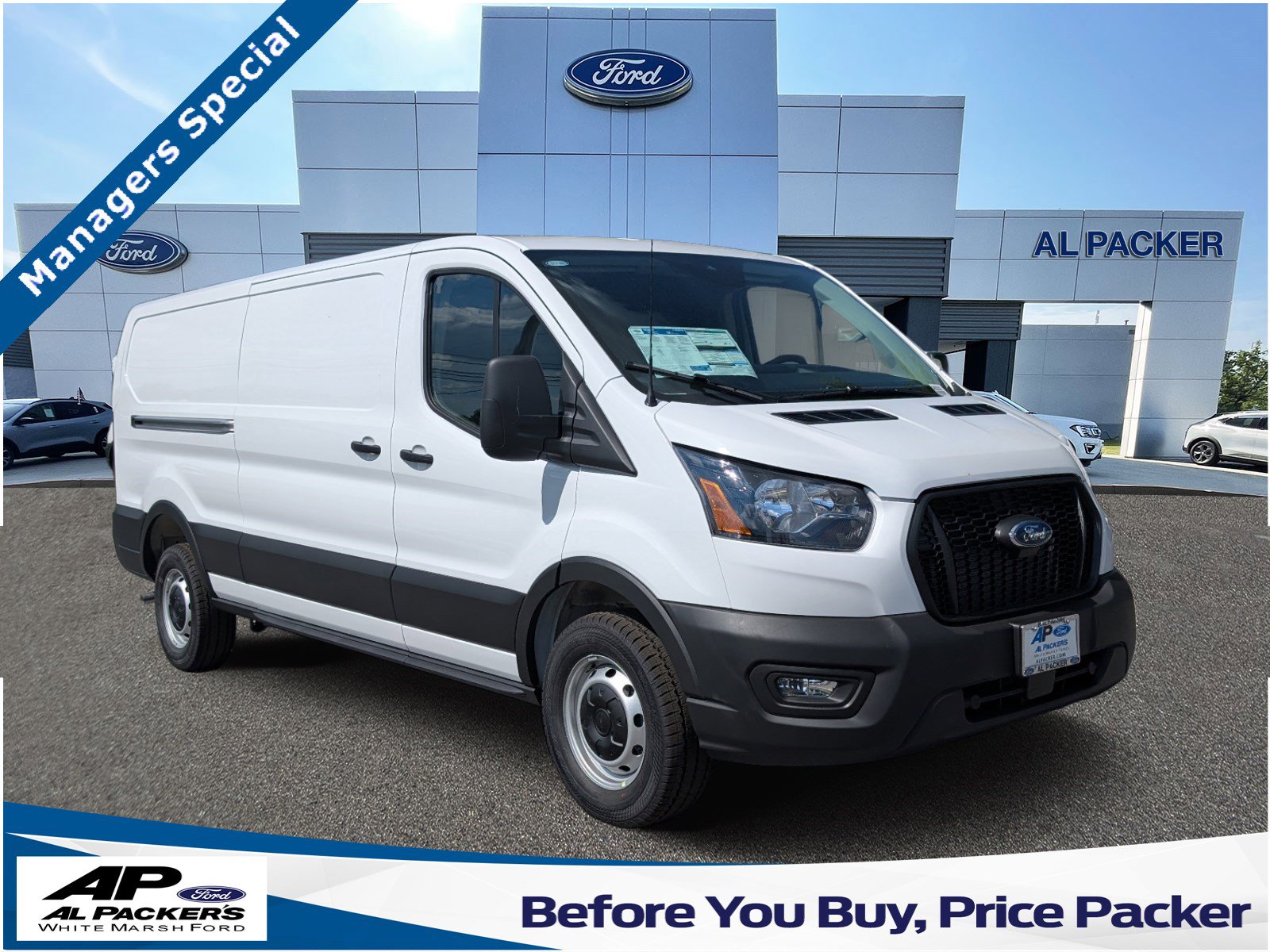 New 2025 Ford Transit 150 Low Roof w/ Load Area Protection Package