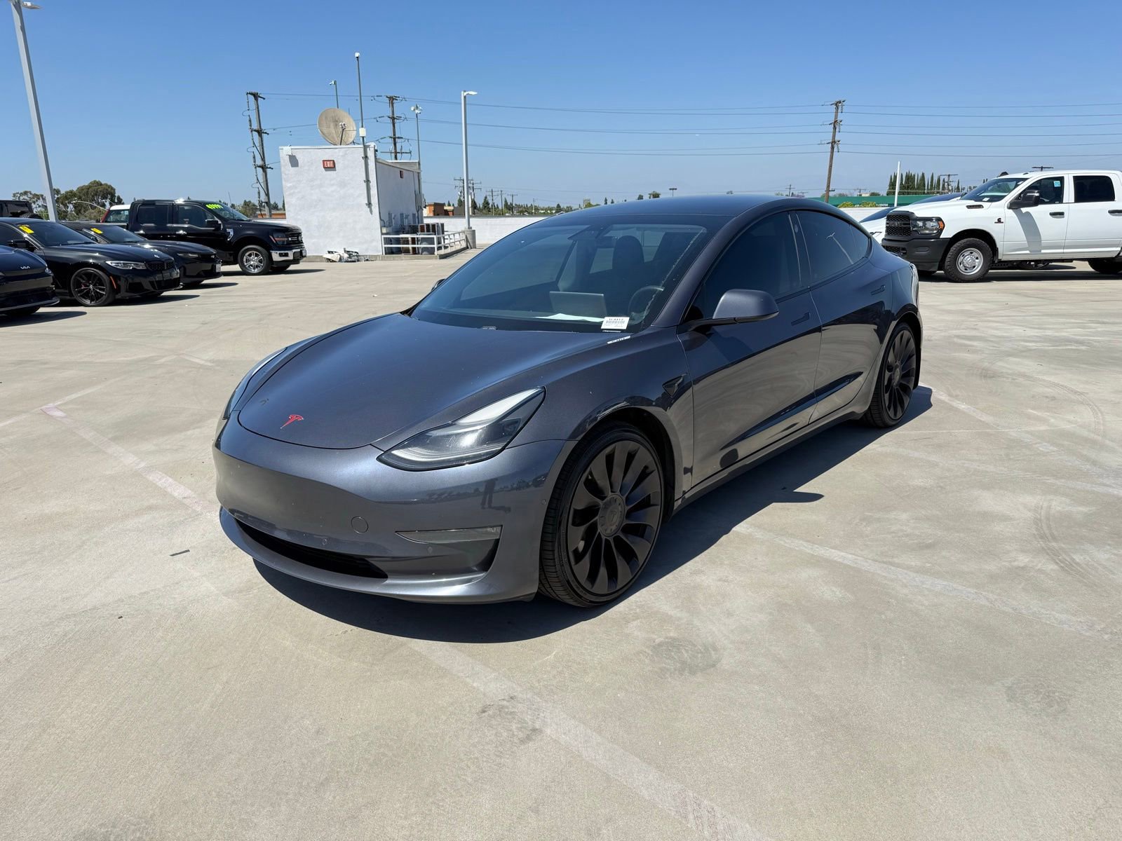 Used 2021 Tesla Model 3 Performance AWD/4WD image 1