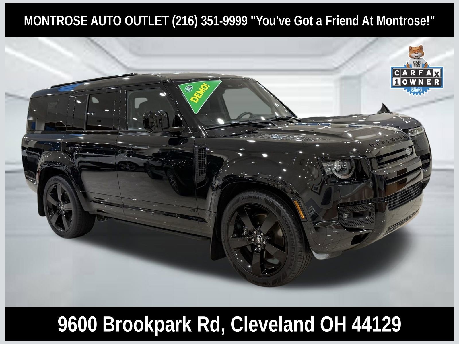 Certified 2025 Land Rover Defender 130 V8 AWD/4WD image 1