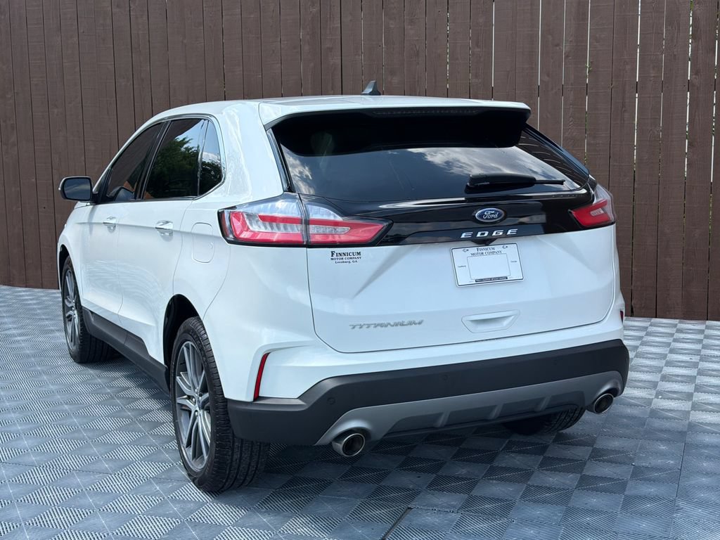 Used 2021 Ford Edge Titanium w/ Cargo Accessory Package FWD image 16