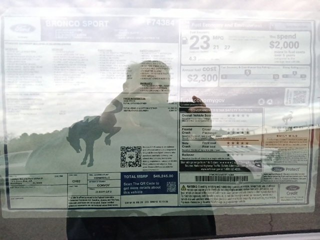 New 2025 Ford Bronco Sport Badlands w/ Sasquatch Badlands Package image 32