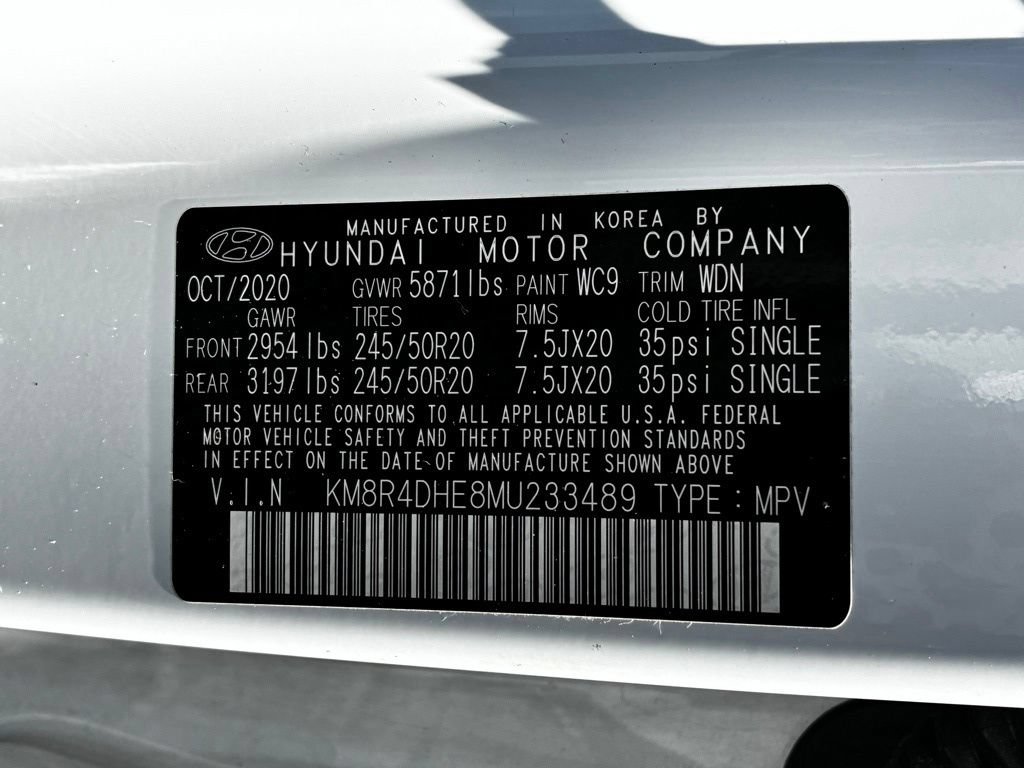 Used 2021 Hyundai Palisade SEL w/ Premium Package AWD/4WD image 55
