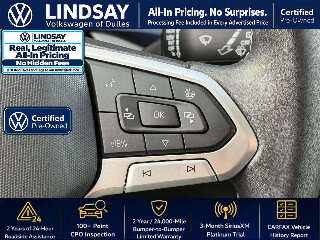 Used 2023 Volkswagen Taos SE w/ Panoramic Sunroof Package AWD/4WD image 23