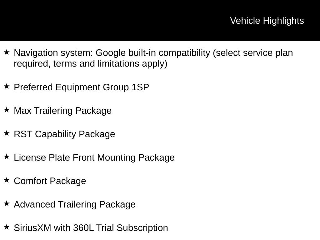 Used 2025 Chevrolet Tahoe RST w/ Comfort Package RWD image 6