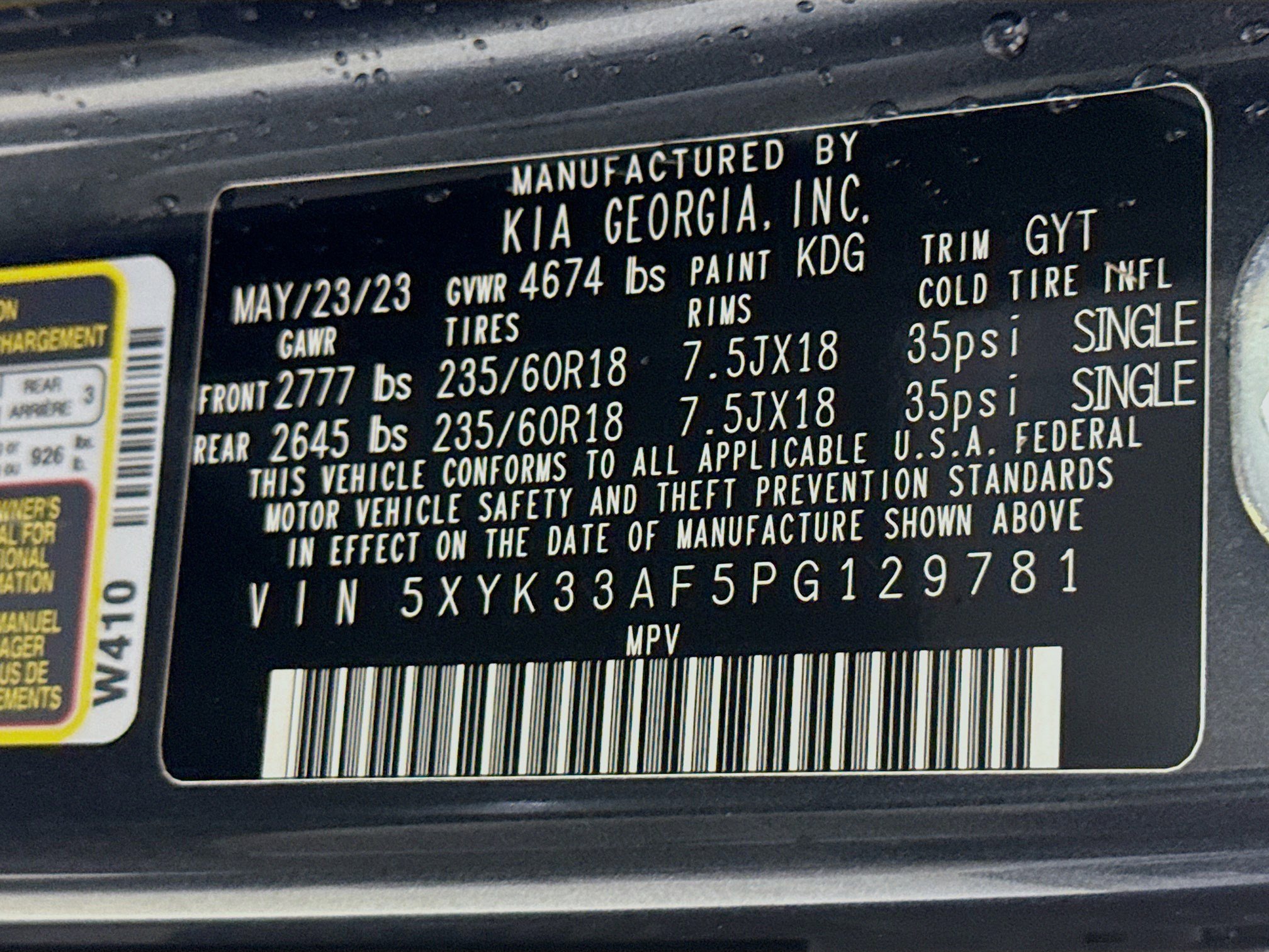 Used 2023 Kia Sportage EX image 40