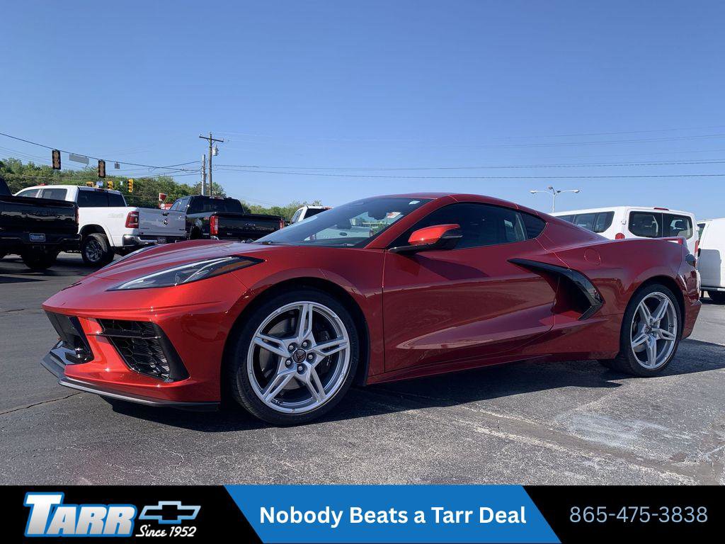 Used 2024 Chevrolet Corvette Stingray Preferred Cpe w/ Z51 Performance Package RWD image 1