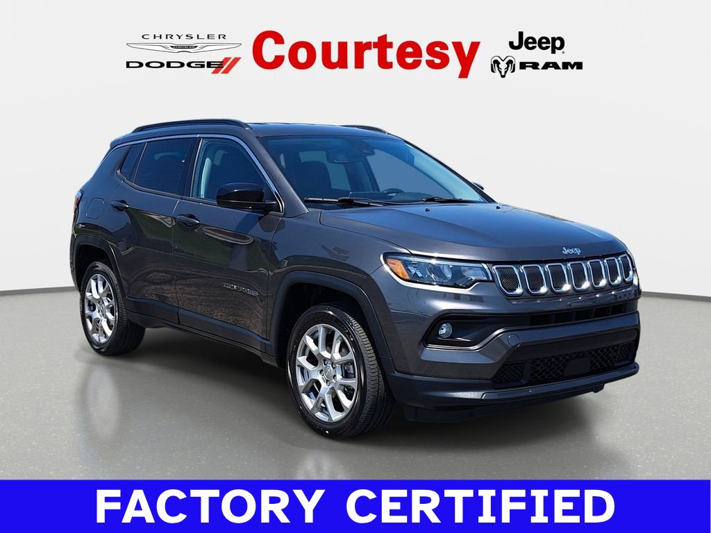 Certified 2022 Jeep Compass Latitude