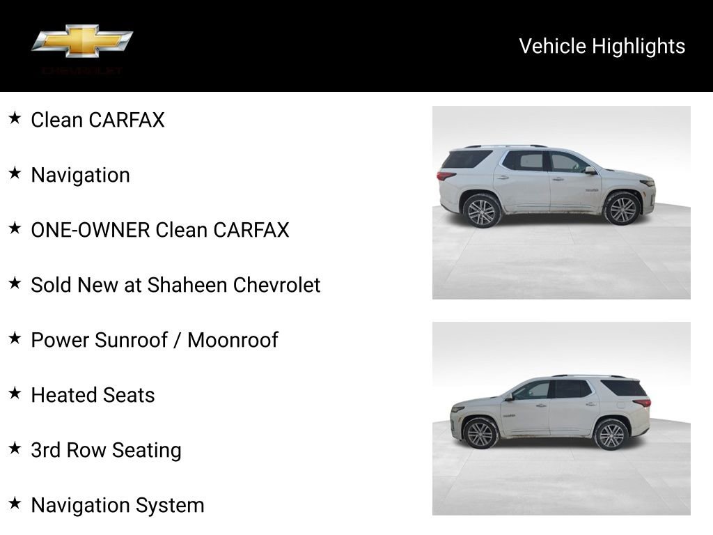 Used 2023 Chevrolet Traverse High Country w/ LPO, Floor Liner Package image 17