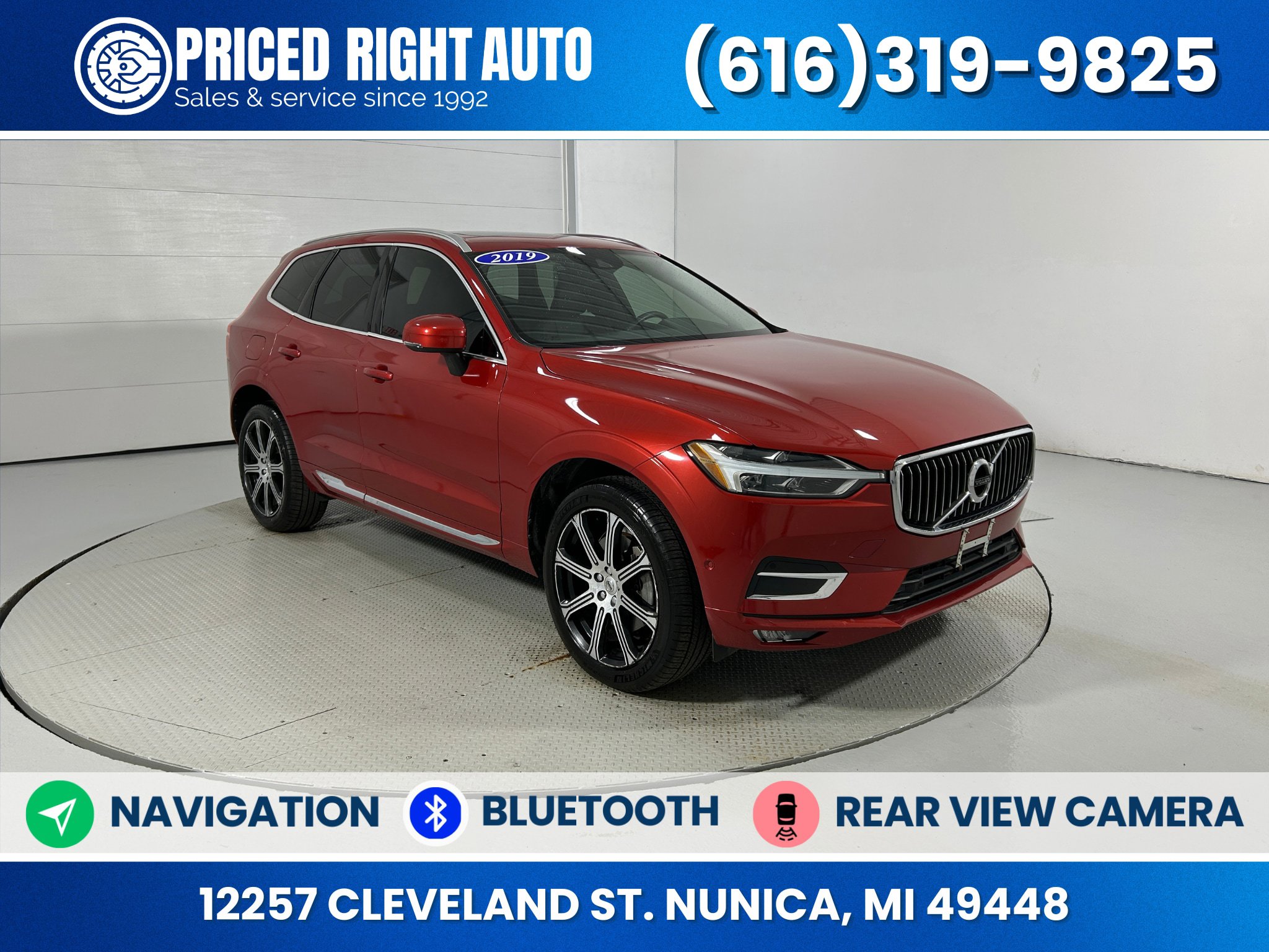 Used 2019 Volvo XC60 T6 Inscription w/ Protection Package Premier AWD/4WD image 1