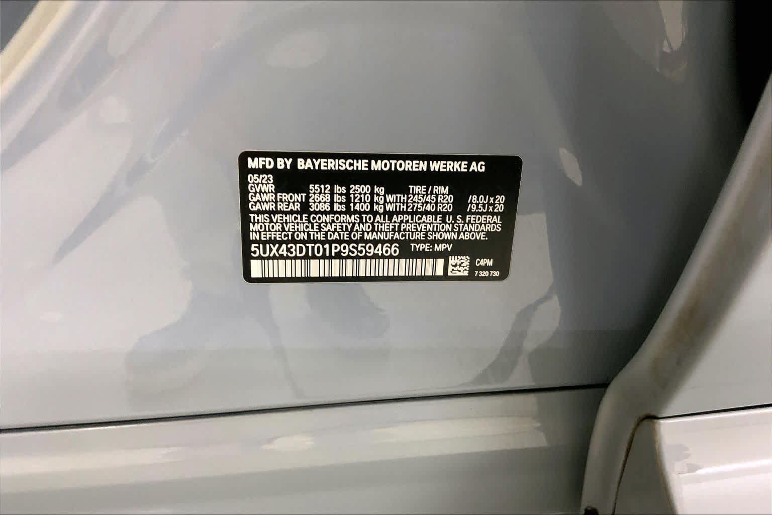 Certified 2023 BMW X4 M40i AWD/4WD image 36