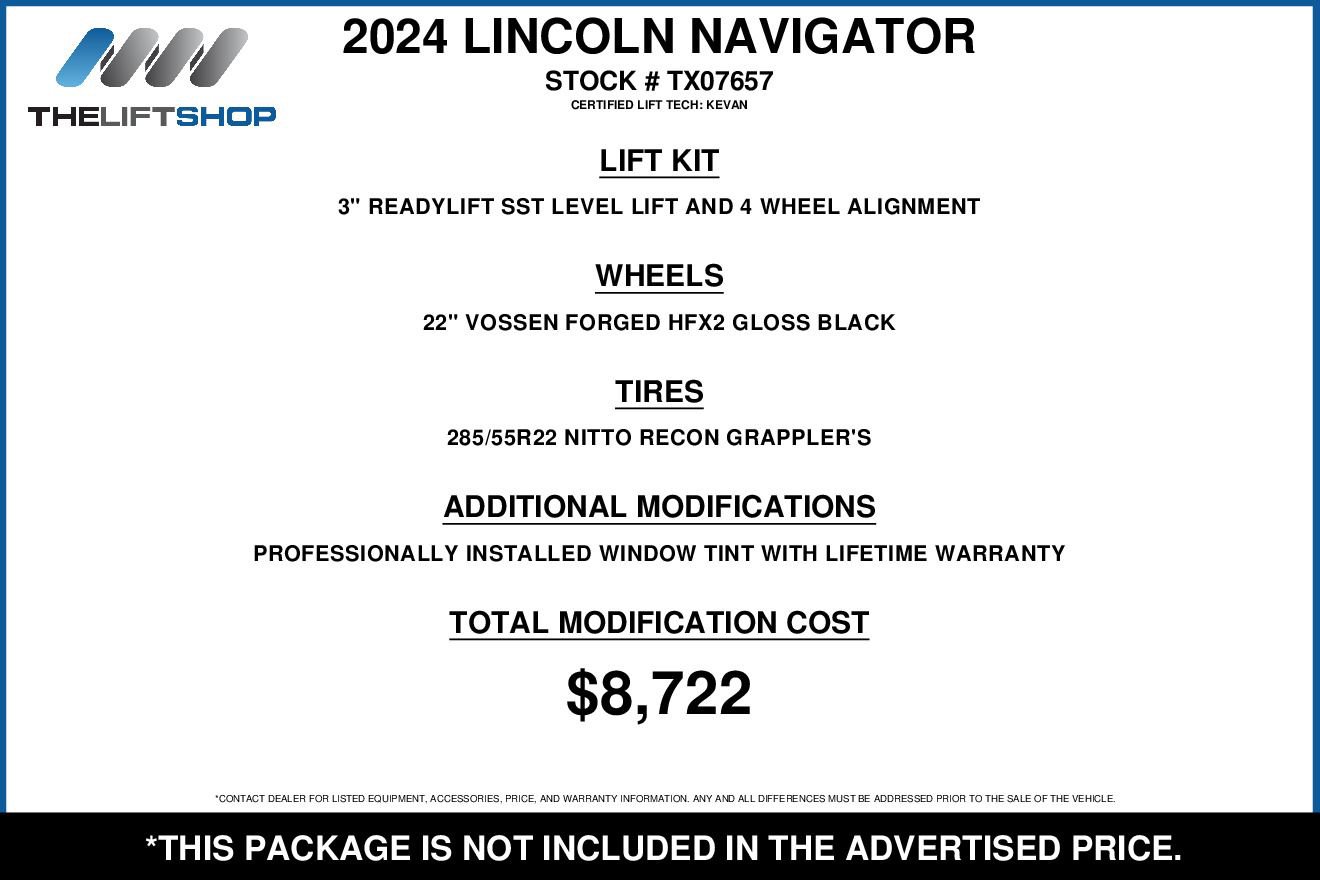 Used 2024 Lincoln Navigator L Black Label video 2