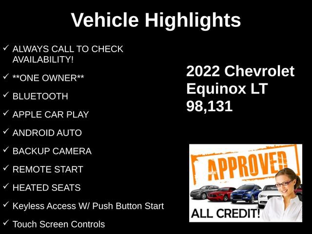 Used 2022 Chevrolet Equinox LT w/ Driver Convenience Package FWD image 9