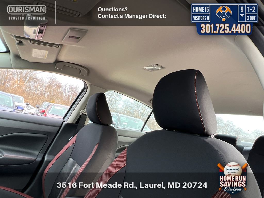 New 2025 Nissan Versa SR w/ Trunk Package FWD image 17