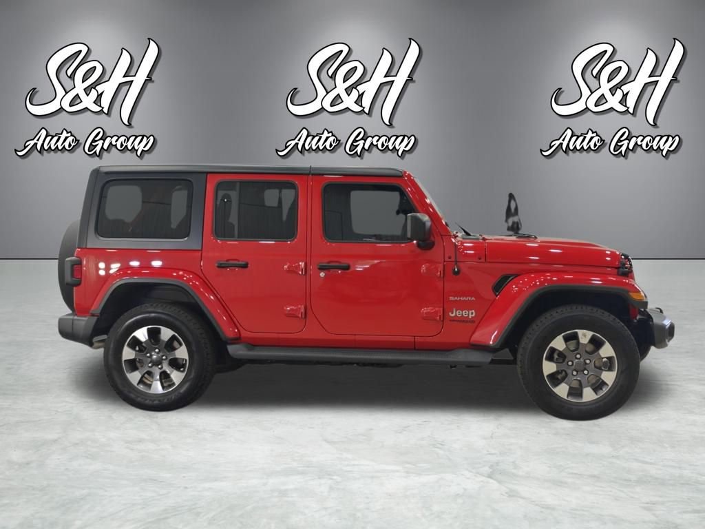 Used 2021 Jeep Wrangler Unlimited Sahara w/ Uconnect 4C Nav & Sound Group image 21