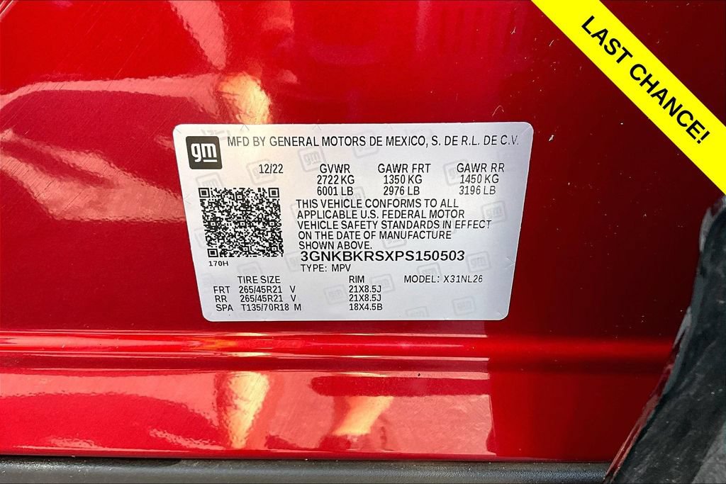 Used 2023 Chevrolet Blazer RS w/ Driver Confidence II Package AWD/4WD image 35