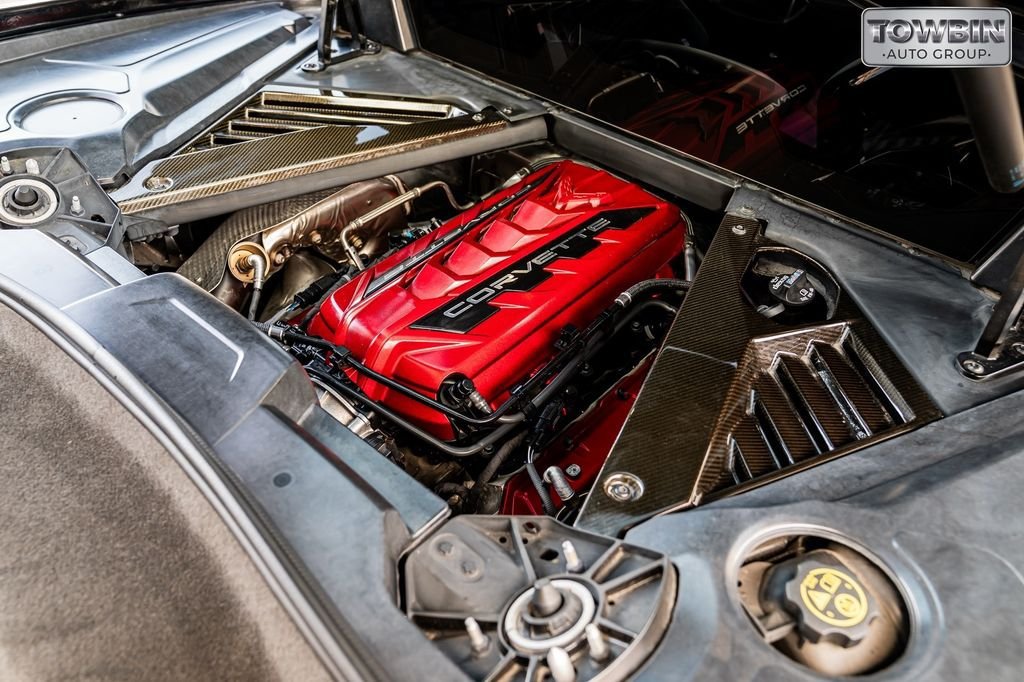 Used 2023 Chevrolet Corvette Stingray Preferred Cpe w/ Engine Appearance Package RWD image 19