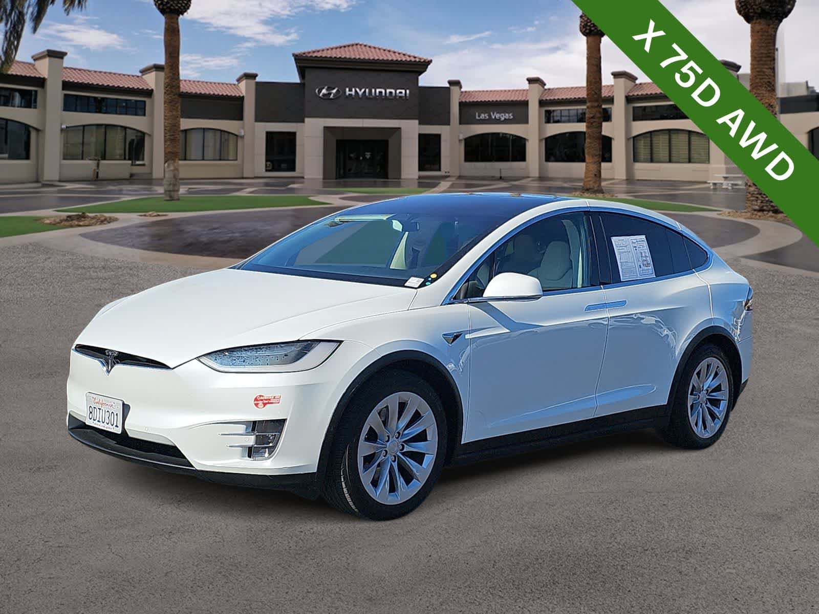 Used 2018 Tesla Model X 75D AWD/4WD image 4