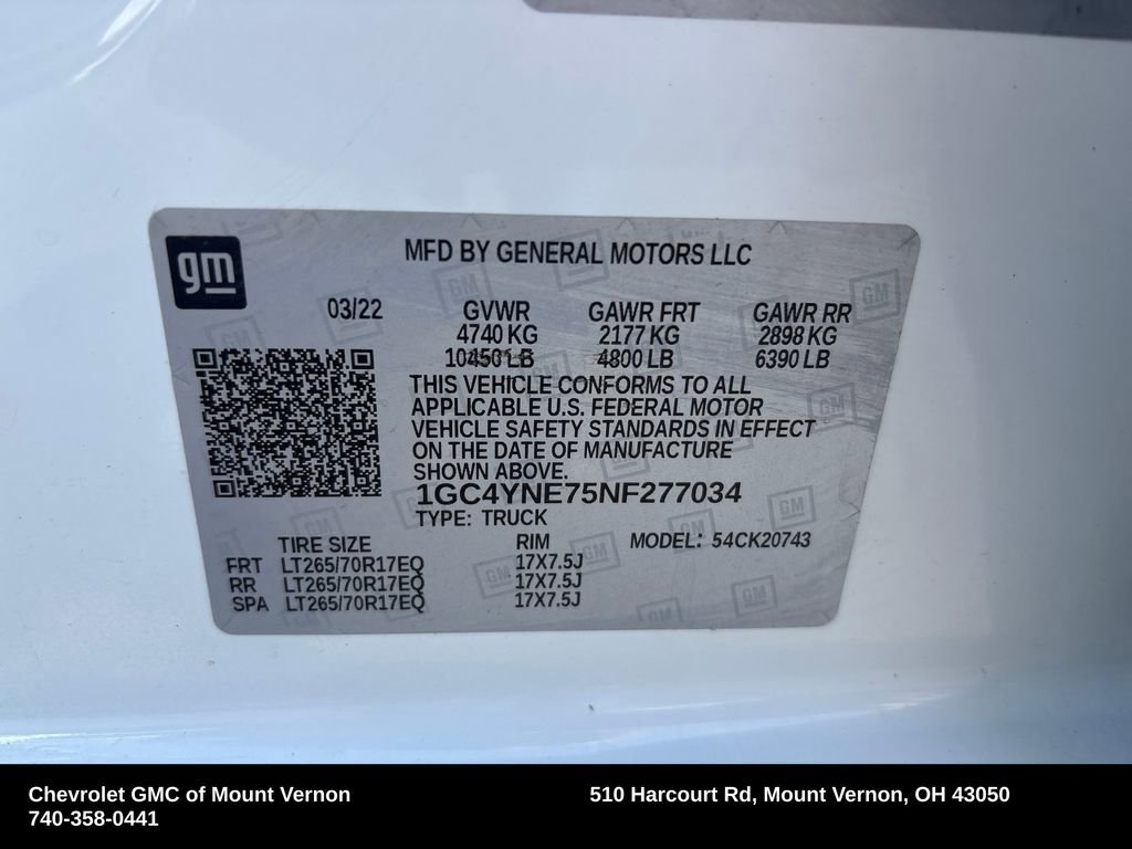 Used 2022 Chevrolet Silverado 2500 LT AWD/4WD image 55