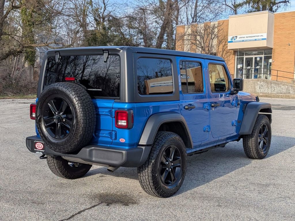 Certified 2021 Jeep Wrangler Unlimited Sport image 3